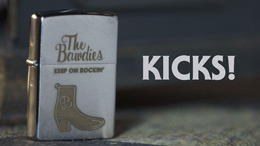 THE BAWDIES×Zippo コラボレーション・オリジナル・ライター発売決定！