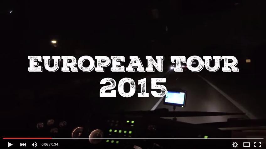 NEW SINGLE「SUNSHINE」初回限定盤特典DVDに「”European Tour 2015” Documentary Movie」の収録が決定！ティザー映像が本日YouTubeにて公開!!