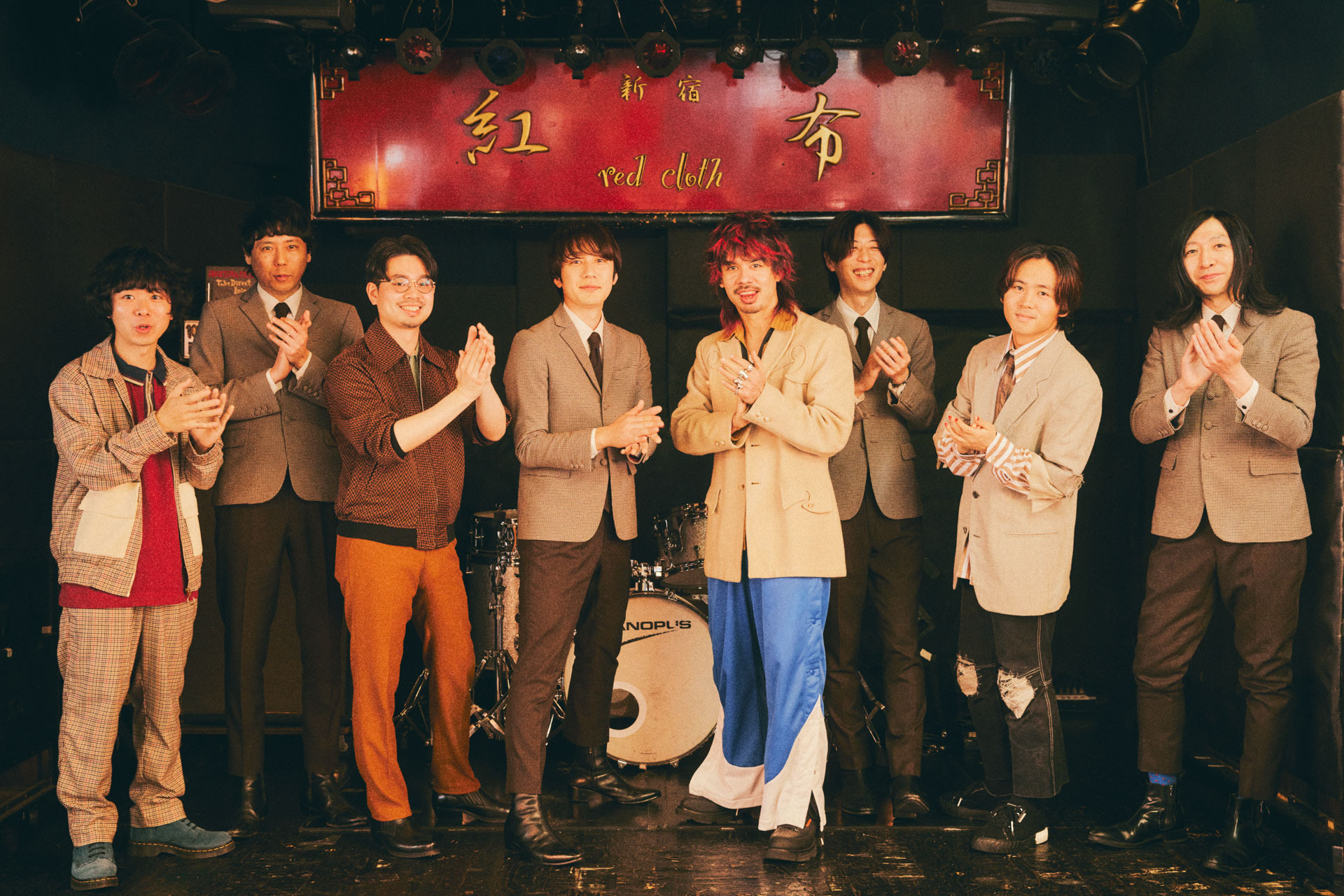 red cloth 20th ANNIVERSARY 『THE BAWDIES × OKAMOTO’S SPLIT TOUR 2023「ON STAGE」裏ファイナル』開催決定！