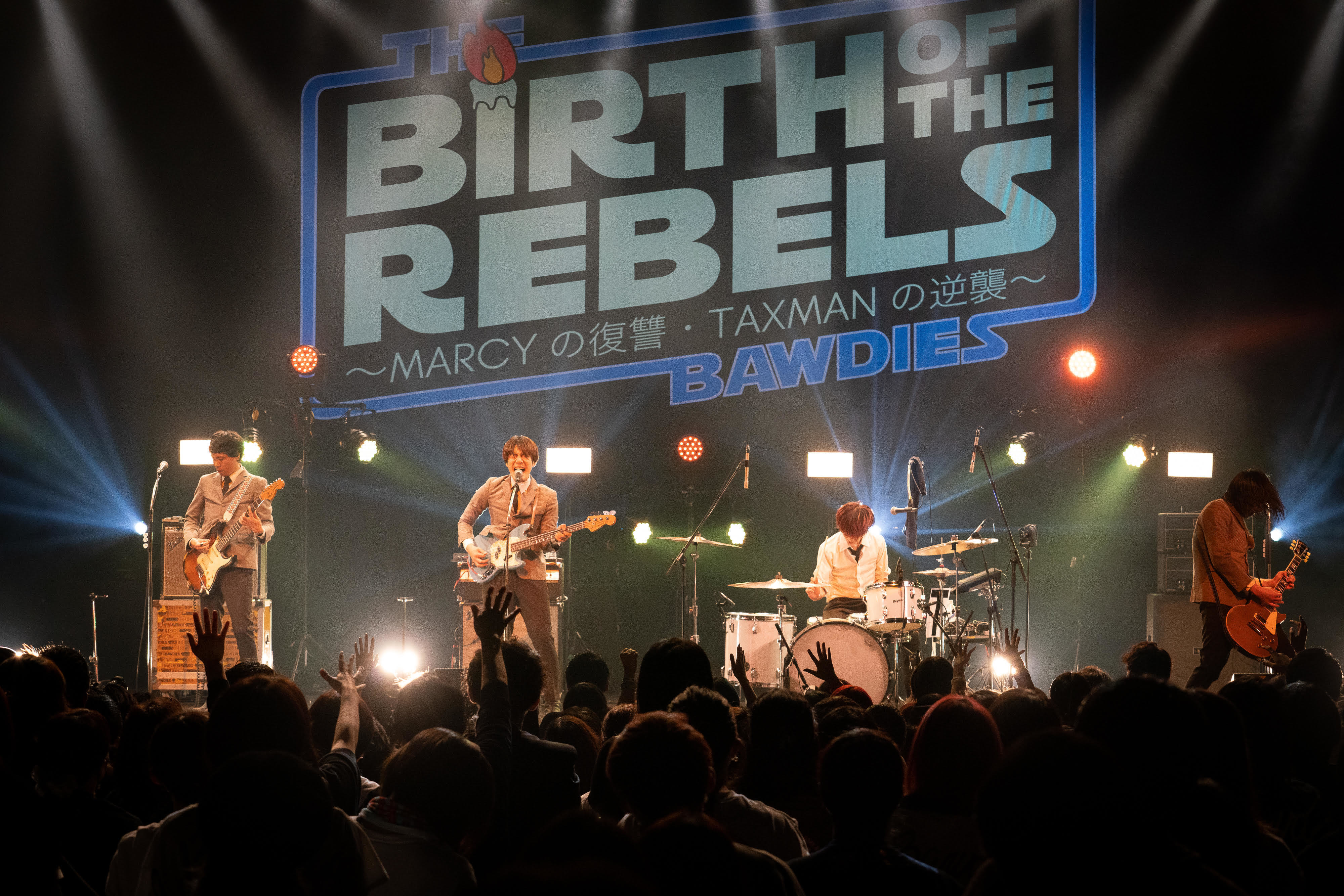 「BIRTH OF THE REBELS TOUR ～MARCYの復讐・TAXMANの逆襲～」11/8 東京公演より「GET OUT OF MY WAY」Live Videoが公開！