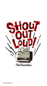 SHOUT OUT LOUD!「SHOUT RADIO T-SHIRTSデザイン（FRONT）